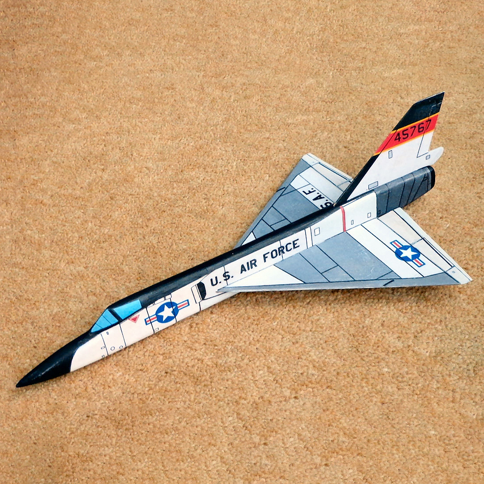 Original Jetex.org Profile Models - F-106 Delta Dart Original Jetex.org Profile Models - F-106 Delta Dart