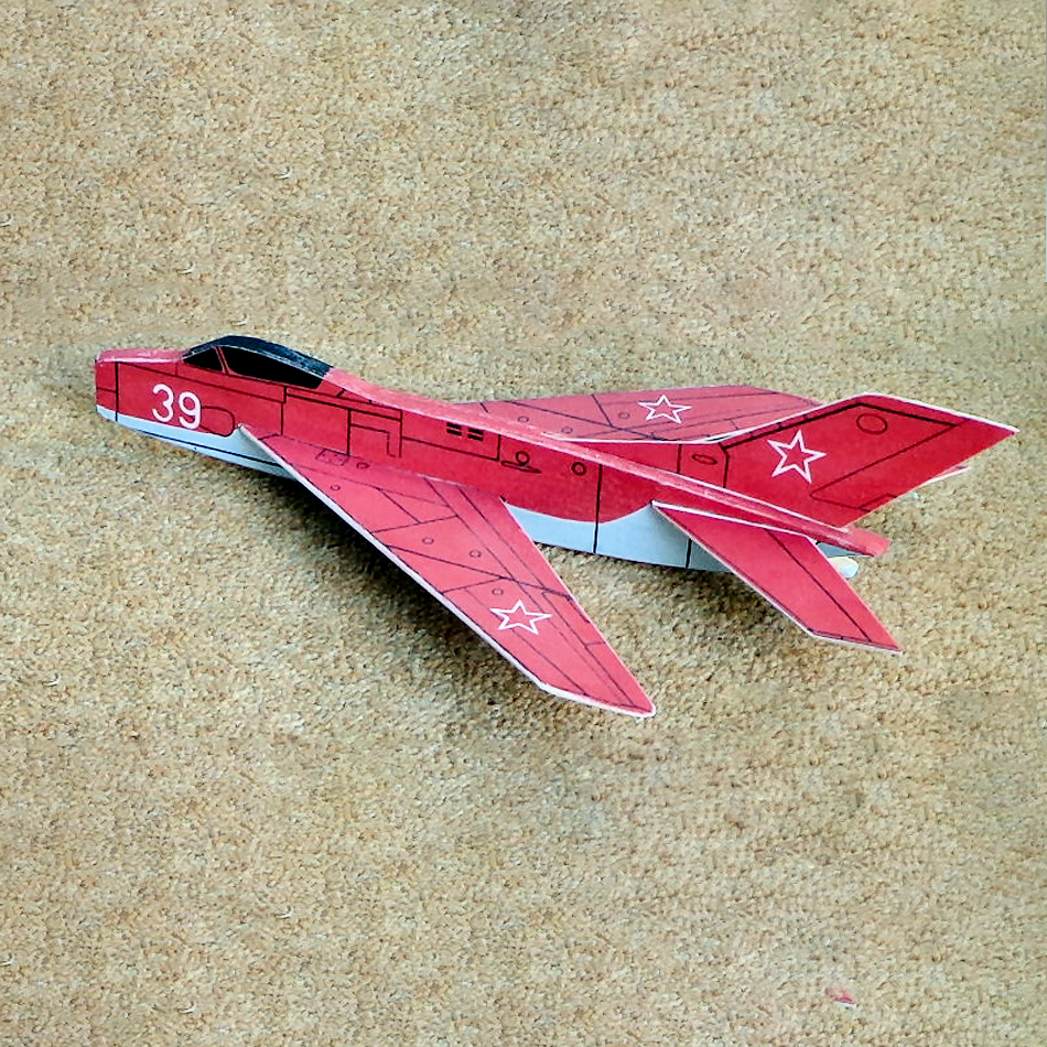 Original Jetex.org Profile Models - MiG 19 Original Jetex.org Profile Models - MiG 19