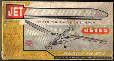  Jetex Jet Helicopter kit box 